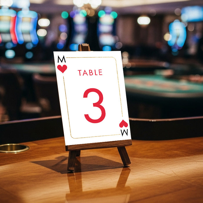 Casino Birthday Invitation Poker Night Party Invite