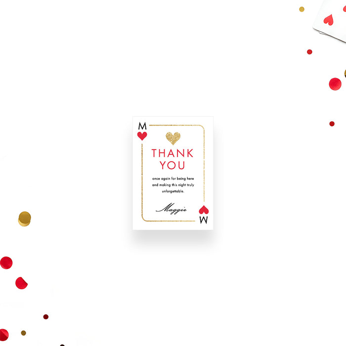 Casino Birthday Invitation Poker Night Party Invite