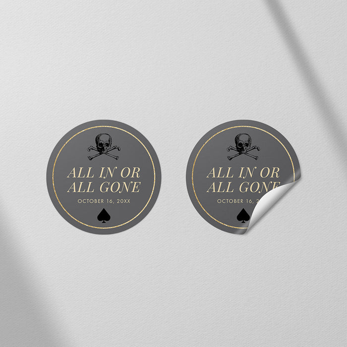 Casino Night Invitation Card Poker Party Birthday Invite