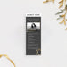 Bat Mitzvah ticket invitation with a photo, charcoal gray background, gold Star of David, and personalized event details.