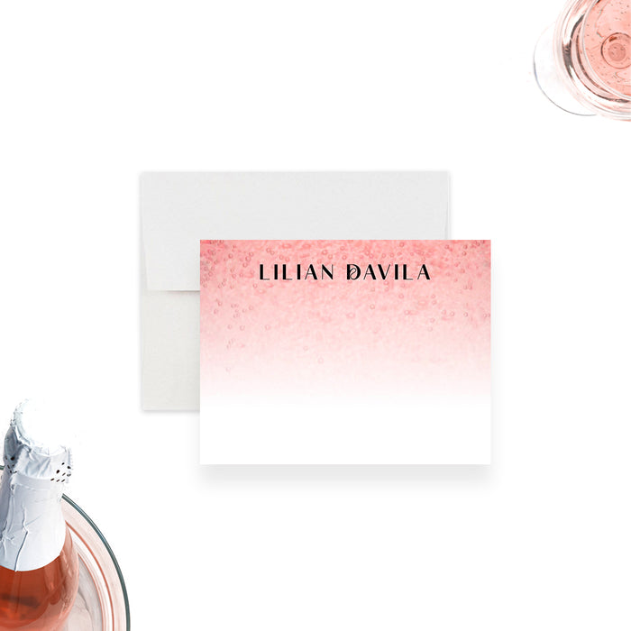 Pink Bubbly Pop the Champagne Bachelorette Party Invitation