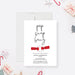 Christmas cracker party invitation featuring pop snap bang design in red and white, digital editable template for festive holiday celebrations