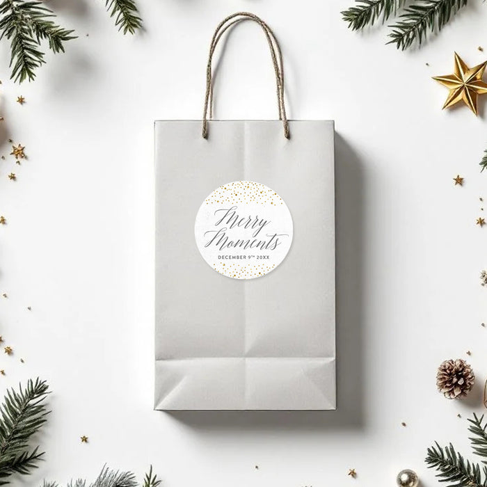 Christmas Party Invitation Elegant Holiday Party Invite Confetti Design