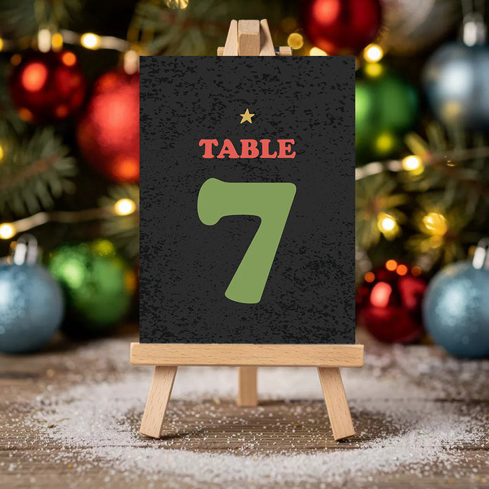 Christmas Party Invitation Festive Tree Holiday Invite