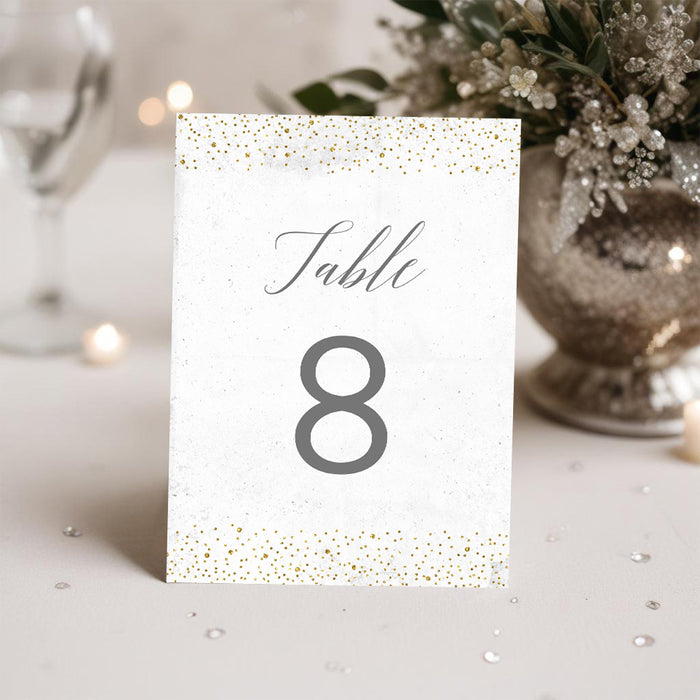 Christmas Party Invitation Elegant Holiday Party Invite Confetti Design