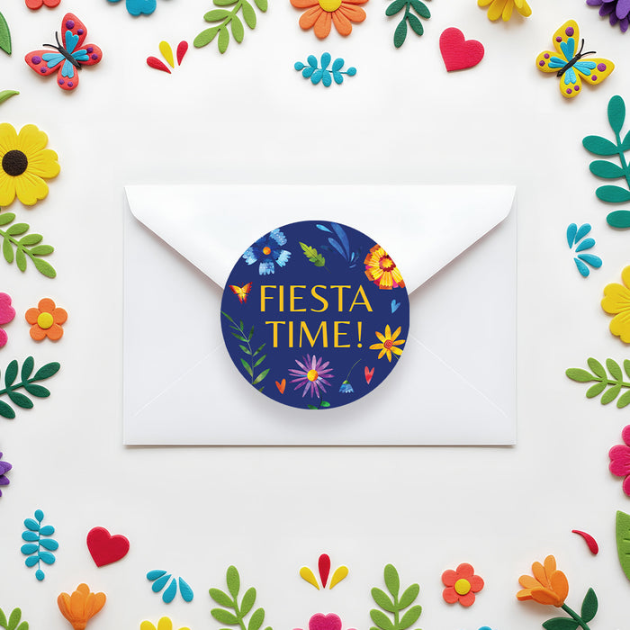 Cinco de Mayo Party Invitation Floral Fiesta