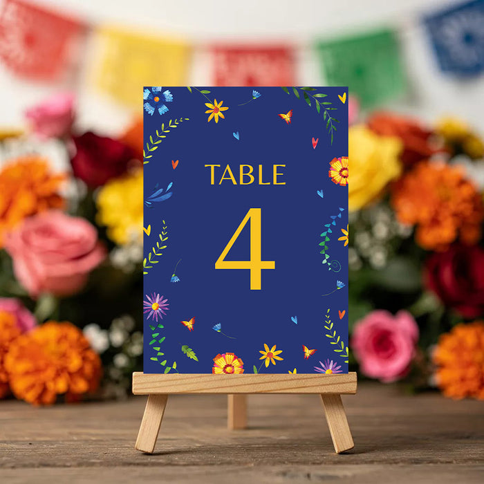 Cinco de Mayo Party Invitation Floral Fiesta