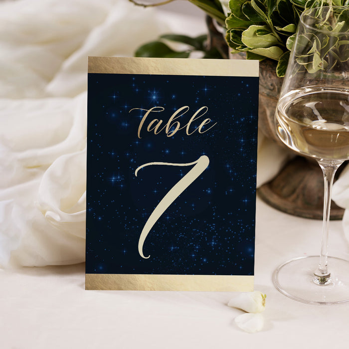 Class of 2024 High School Prom Invitations with Starry Night Sky, Celestial Senior Ball Night Invites