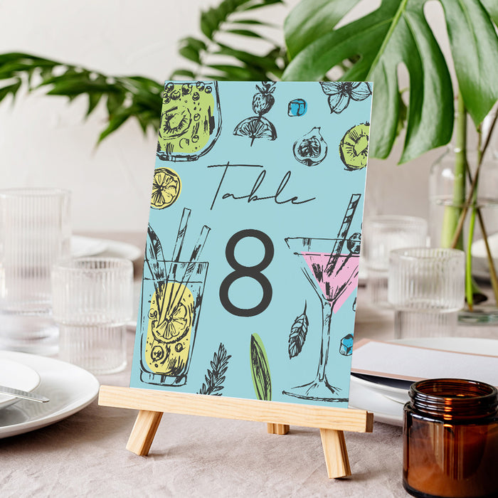 Cocktail and Conversation Invitation Corporate Party Night Invite