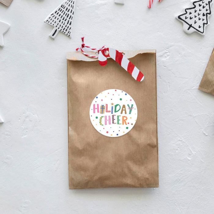 Colorful Holiday Party Invitation Whimsical Christmas