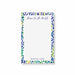 Personalized notepad featuring a colorful blue, green, and yellow leopard print with "Born to Be Wild" text 