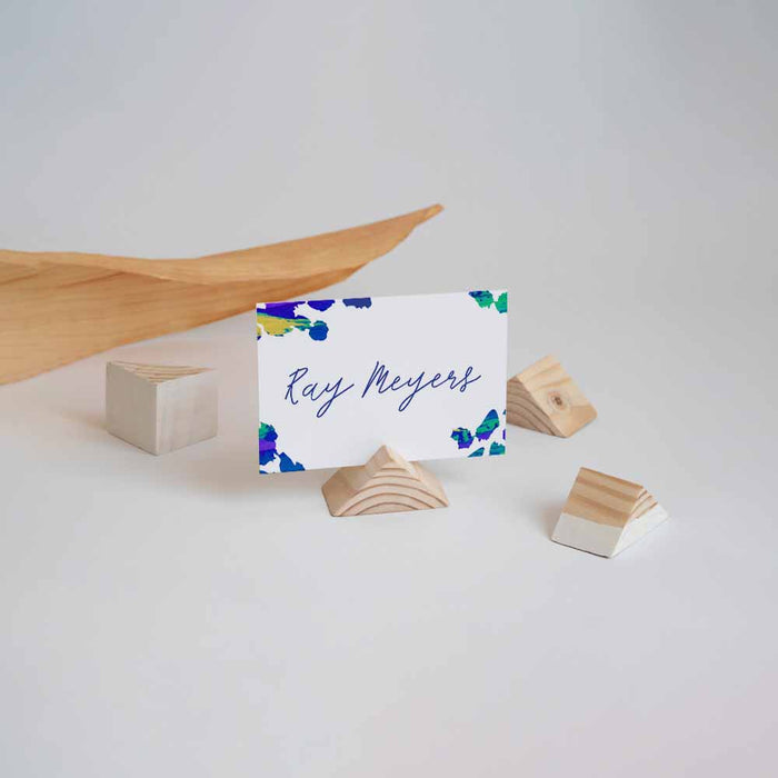 Colorful Leopard Print Birthday Invitation Personalized for Kids