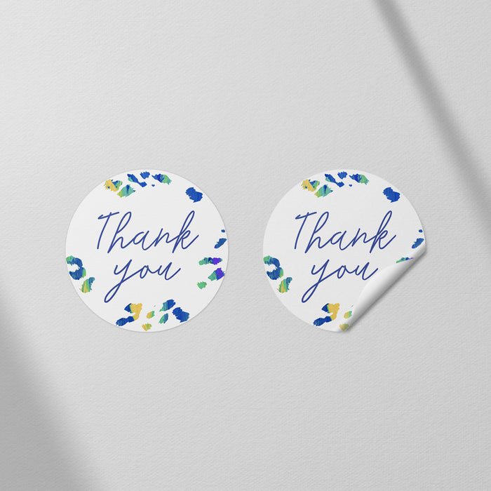 Colorful Leopard Print Birthday Invitation Personalized for Kids