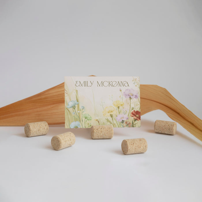Personalized Colorful Wildflower Garden Wedding Invitation