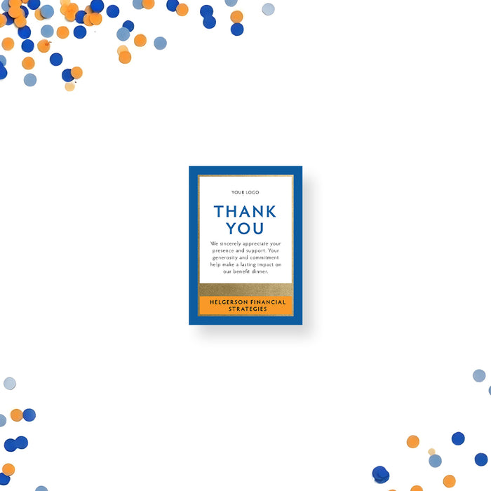 Corporate Benefit Dinner Invitation for Fundraising Events