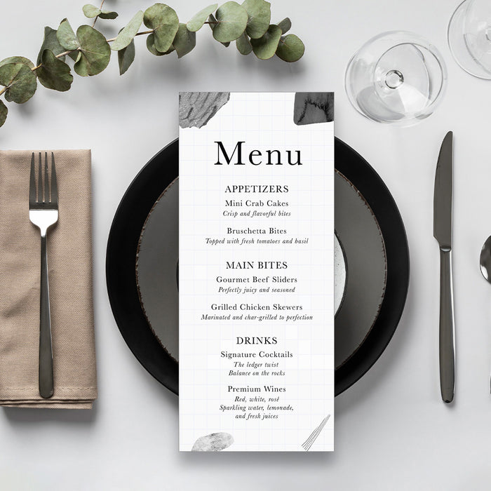 Corporate Event Invitation Cocktails Conversation Modern Invite