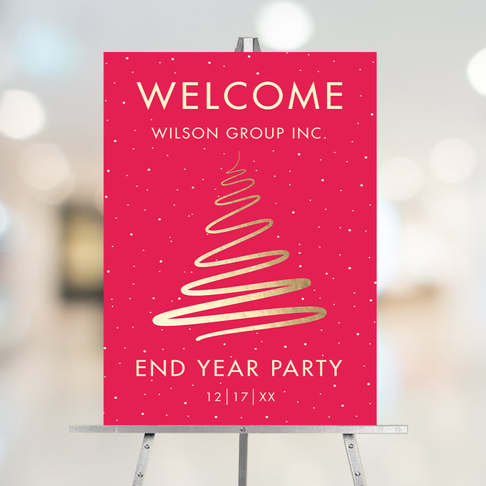 Corporate Holiday Party Invitation Christmas Celebration