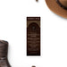 Rustic Western gentlemen’s night ticket invitation featuring a brown vintage design, complete with a cowboy hat and mustache.