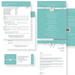 a collection of sponsorship-related materials, including a form, a brochure, and a letter. The materials appear to be related to a fundraising event or organization, with a focus on sponsorship levels and details.