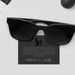 Death to Your 20s sunglasses favor tag shown with a pair of sunglasses.