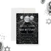 disco themed bar mitzvah invitation with hanging disco balls modern party invite for Jewish celebration-front