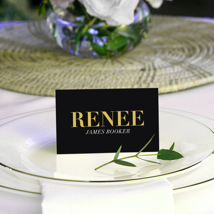 40th Business Anniversary Invitation Elegant Company Party Card