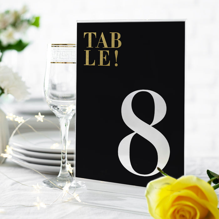 40th Business Anniversary Invitation Elegant Company Party Card