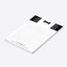 Personalized tuxedo notepad with a black and white suit and bow tie design — elegant stationery gift for men-side