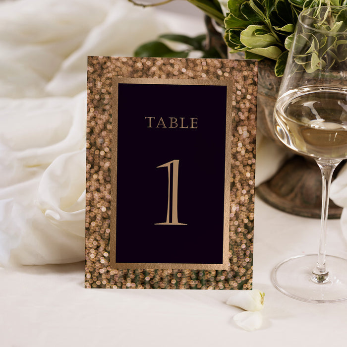 Gold Annual Dinner Invitation Elegant Company Business Party Invite