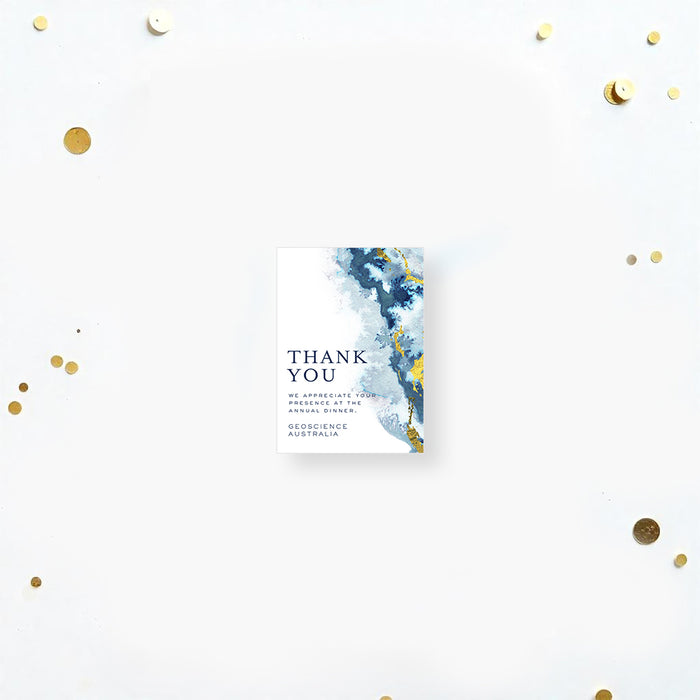 Geode Annual Dinner Invitation Modern Business Event Card