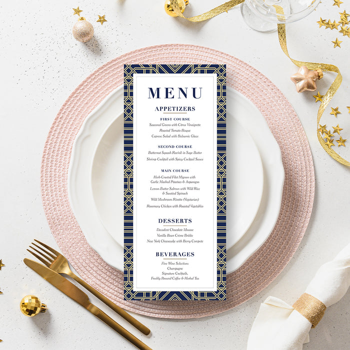 Business Gala Invitation Elegant Charity Auction Card