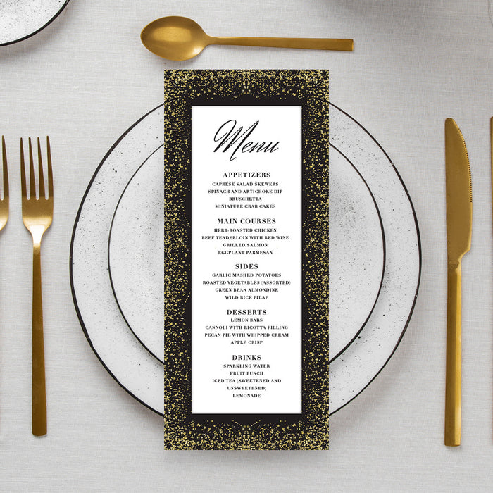 Charity Banquet Invitation Elegant Gala Fundraiser Event Card