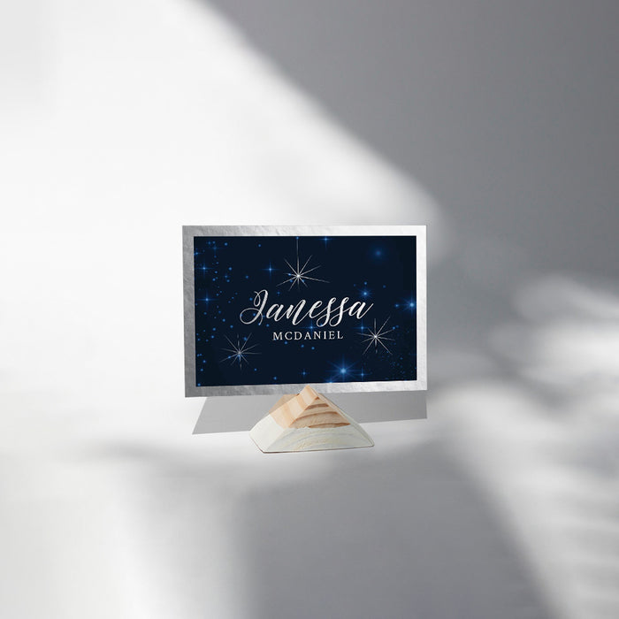 High School Reunion Invitation Night Sky Design