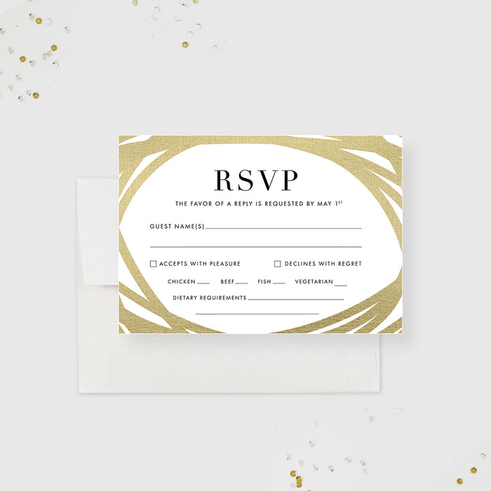 Elegant Company Dinner Invitation Business Event Card