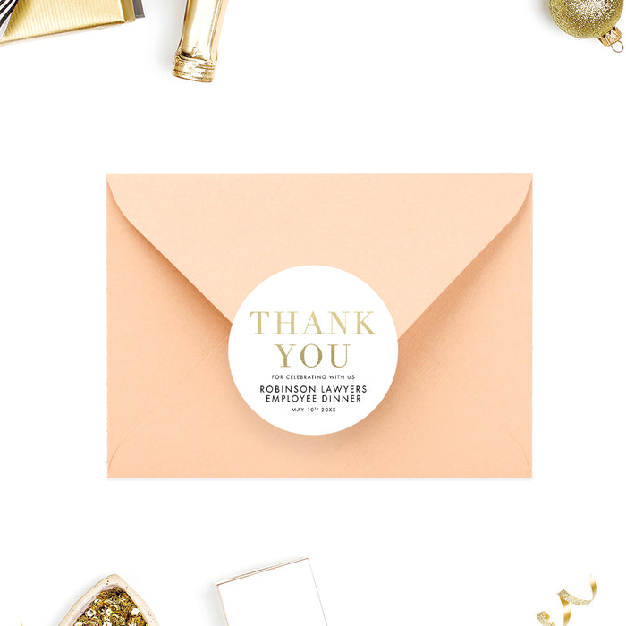 Elegant Company Dinner Invitation Business Event Card