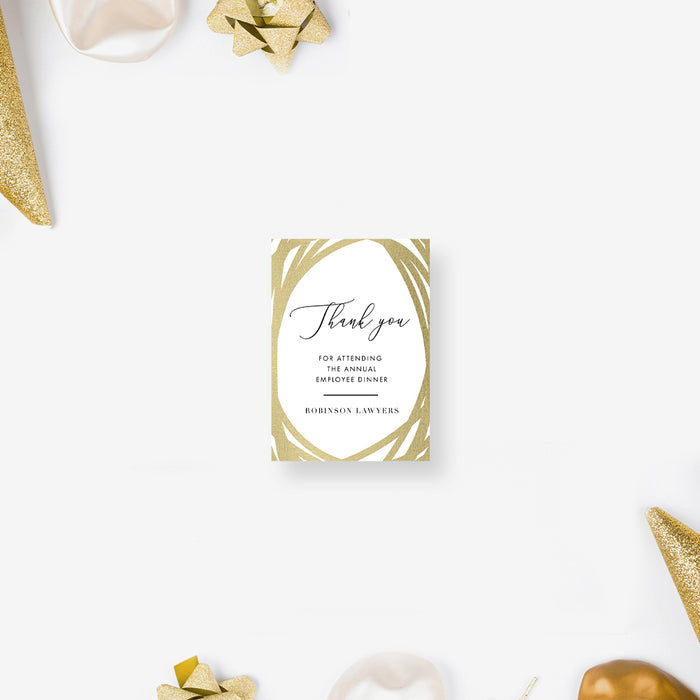 Elegant Company Dinner Invitation Business Event Card