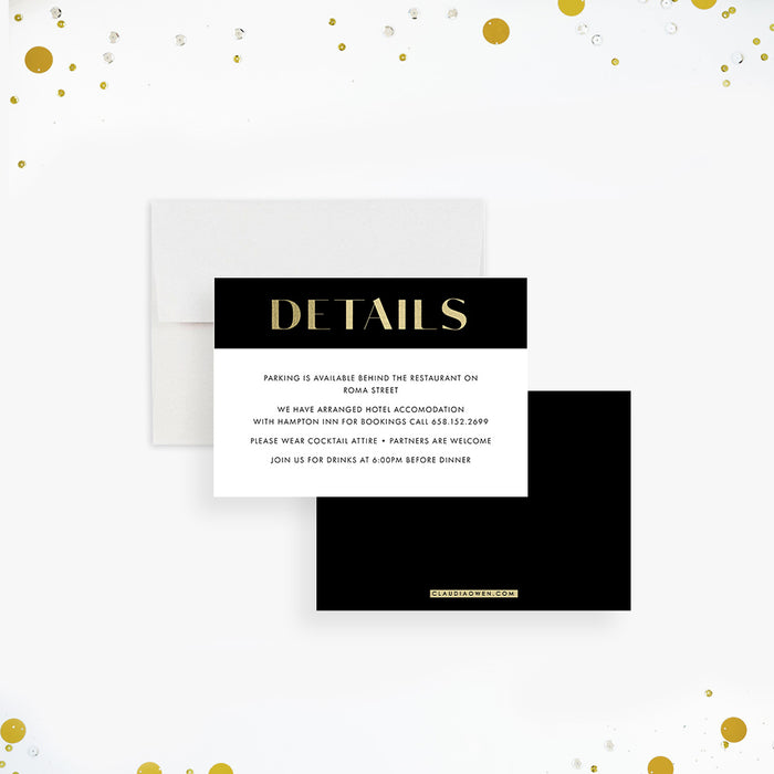 Corporate Open House Invitation Modern Business Event Card