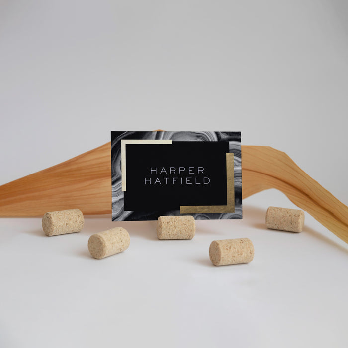 Gala and Auction Invitation Black Geode Design