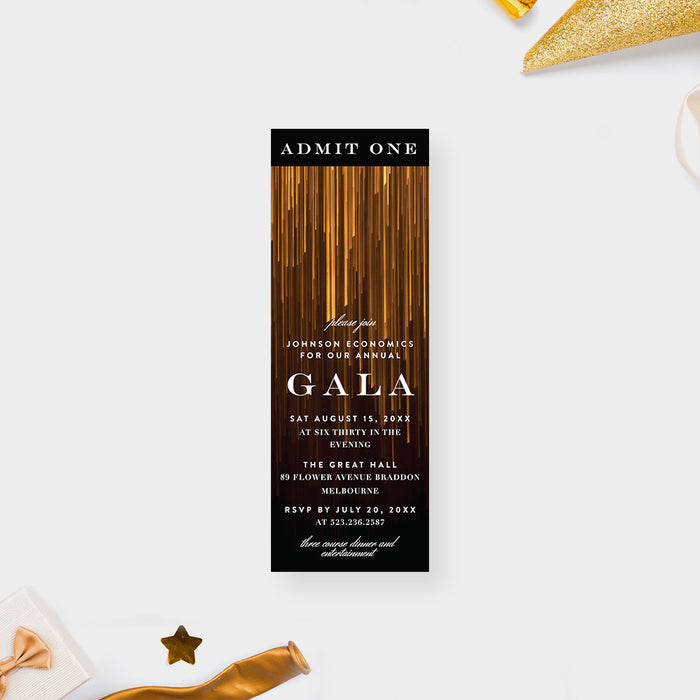Fancy Ball Invitation Formal Ball Invitations Faux Glitter Formal New Years Party Invitation