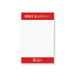elegant 2026 new year party favor notepad red and gold design