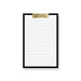Personalized notepad, perfect for business stationery or sophisticated corporate gifts.