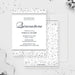 Elegant Quinceañera digital invitation template with diamond design and personalized celebration information