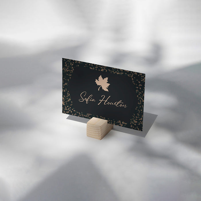 Elegant Thanksgiving Party Invitation Fall Dinner Invite