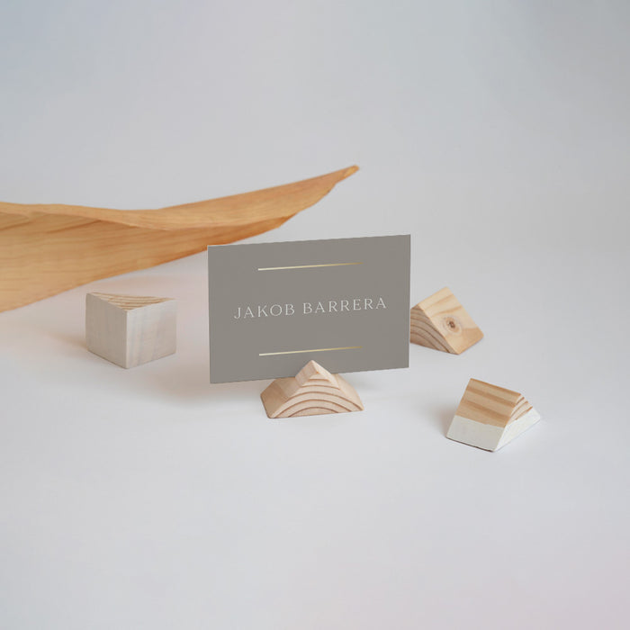 Elegant Modern Monogram Wedding Invitation