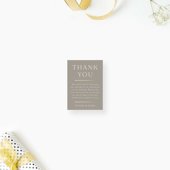 Elegant Modern Monogram Wedding Invitation