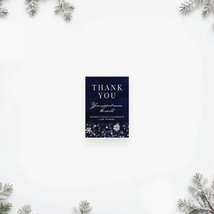 Winter Wonderland Gala Invitation Corporate Holiday Party Design