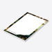 Personalized enchanted forest notepad with magical greenery border, glowing lights, and custom name-side