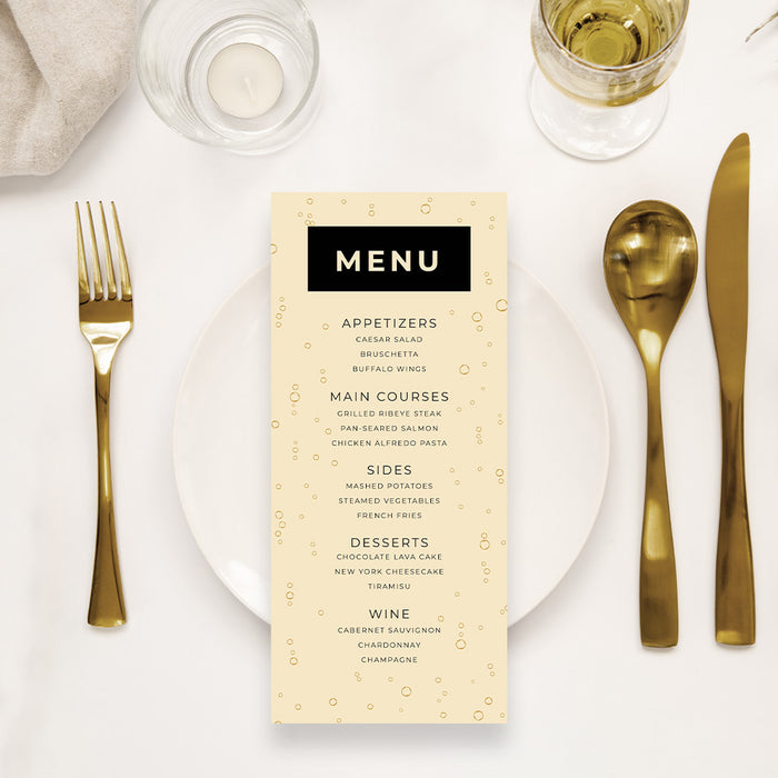 Champagne Bubbles Engagement Party Invitation Let’s Drink to That