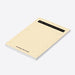 Elegant champagne bubble notepad featuring “Bubbly Makes Everything Better” and a personalized name. Chic stationery for champagne enthusiasts.-side