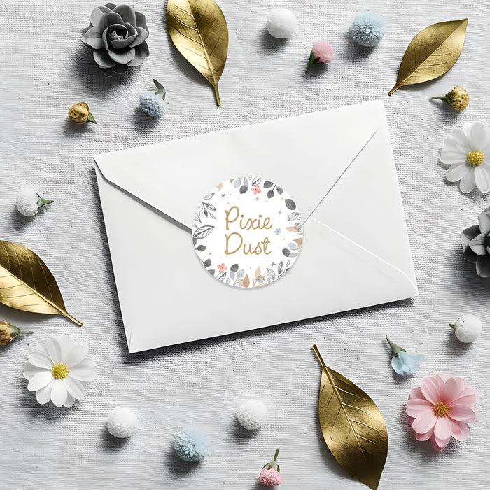 Fairy Birthday Invitation Girl Floral Fairy Party Invite